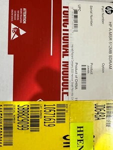 JD648A HP A-MSR DDR SDRAM 512MB - BRAND NEW SEALED!!! - Picture 1 of 1