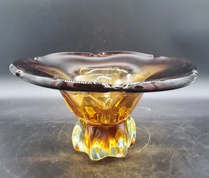 Vintage Murano Jordan Import Company Mid Century Sockel Schüssel 9,5" - Bild 1 von 12