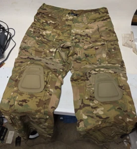 Pantaloni Survival Gear Con Ginocchiere Esercito Militare Tattico Cargo 36W - Foto 1 di 5