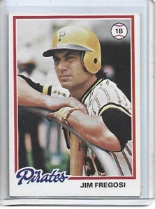 Jim Fregosi 1978 Topps Baseballkarte #323 - Pittsburgh Pirates - Bild 1 von 2