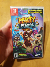 Nintendo Switch Party Planet Free Sticker Sheet 30 Party Games Mastiff READ