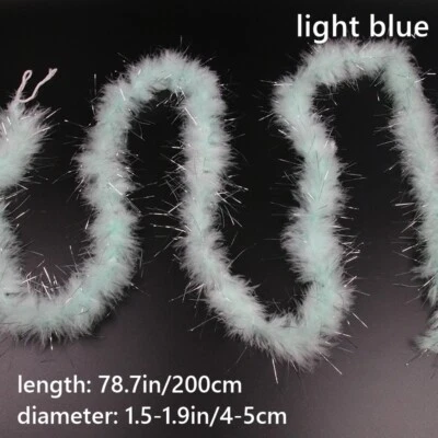 Cinta de recorte de piel de pavo sintético 2M accesorio de material de decoración hágalo usted mismo coser suave Foto 1 de 4