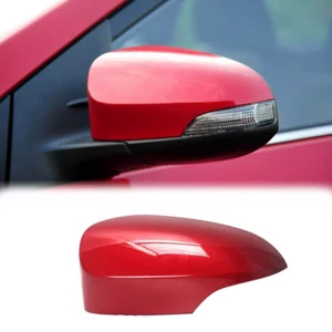 Red Left Side Car Rearview Mirror Cap Cover For Toyota Corolla 2014-2018 - Picture 1 of 5