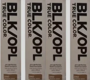 4 PACK BLACK OPaL TRUE COLOR Pore Perfecting Liquid Foundation 1oz 240 - Picture 1 of 1