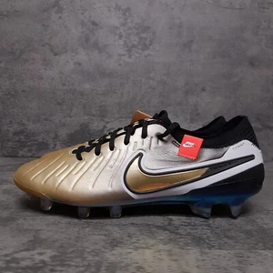 NIKE Tiempo Legend 10 Elite FG Soccer Cleats Golden Touch Mens 6 Womens 7.5 - Picture 1 of 5