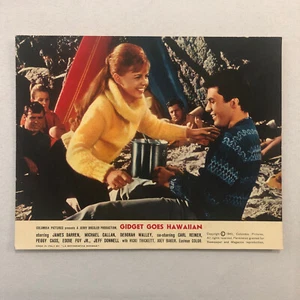 Gidget Goes Hawaiian Movie Film Lobby Card Werbung 1961 - Bild 1 von 7