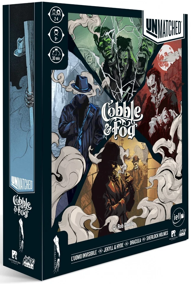 Unmatched Board Game: Cobble And Fog | Published by Iello (Brand New & Sealed) - Image 1 of 1