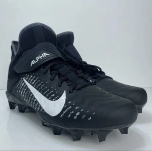 Botines de fútbol para hombre Nike Alpha Menace Pro 2 WD P negros BV3951-001 S 14 anchos - Imagen 1 de 6