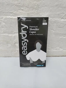 1 Packs WHITE Easydry Premium Shoulder Capes 22 in x 30 in - 3 per pack - Picture 1 of 1
