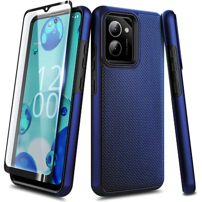 Funda híbrida para teléfono HMD Vibe (Nokia N159V TA-1590) + Protector de pantalla Foto 1 de 4