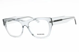 BALENCIAGA BB0309O 005 Eyeglasses Grey Frame 54mm - Picture 1 of 4
