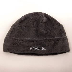 Columbia Fleece Round top winter hat dark gray - Picture 1 of 6