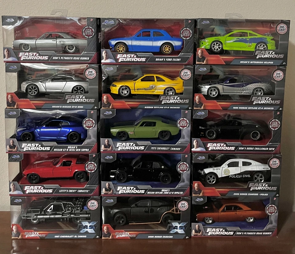 Jada 1/32 Fast & Furious Diecast Cars Movies 1-10 You Pick Choose Brand New! - Image 1 of 1