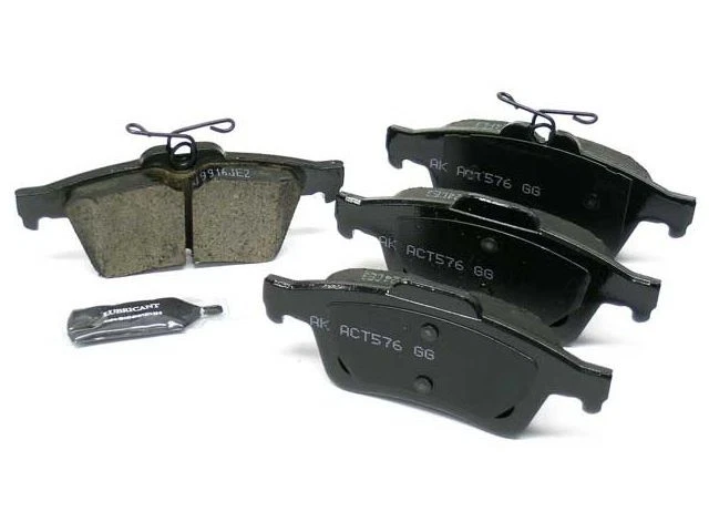 Conjunto de pastilhas de freio traseiras Akebono 81HNSG55 para Jaguar XJ 2011 2012 2013 - Imagem 1 de 1