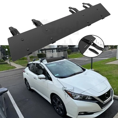 For Nissan Leaf 2011-2024 38" Roof Rack Crossbar Wind Fairing Air Deflector Kit - Image 1 of 4