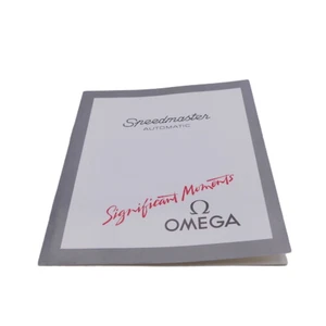 Omega Speedmaster Auto  Livret - Booklet - Cal 1140 - Imagen 1 de 3