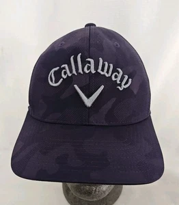 Callaway Golfmütze blau Jacquard Camo Snapback Cap Flexfit 110 OSFA leicht  - Bild 1 von 8