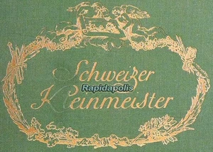 Schweizer Kleinmeister Rare 1943 Color + B&W Book SWISS ART 18th Century Artists - Picture 1 of 11
