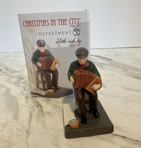 DEPT 56 Christmas In The City Series A Little Irish Jig RETIRED 4025247 w/Box - Bild 1 von 12