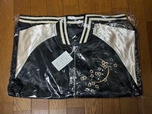 Karakuri Soul Sukajan XL Dragon Moon Sakura Embroidered Japan Jacket Unopened - Picture 1 of 2