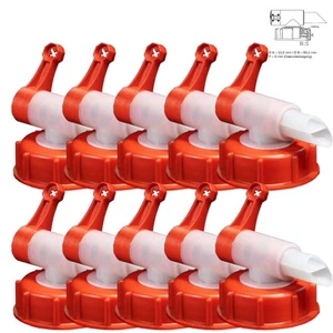 10 x FLUXX® AH 23/61 Auslaufhahn Dosierhahn DIN 61 Gewinde für div. Kanister - Bild 1 von 1
