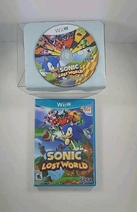 Sonic Lost World Nintendo Wii U 2013 No Manual Included Tested - Picture 1 of 8