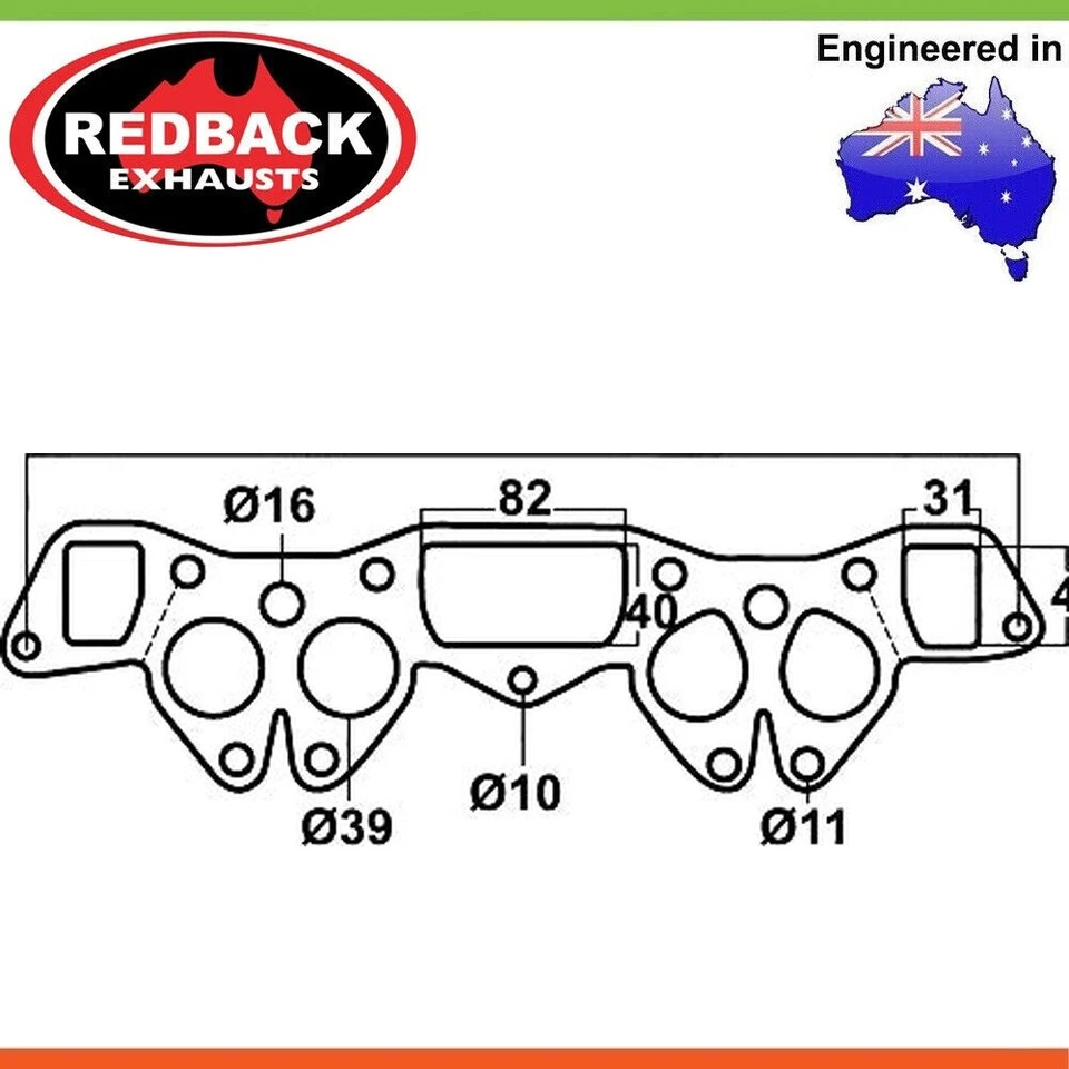 Junta de cabezal Redback para NISSAN DATSUN 200B NJ810 2,0 L gasolina Foto 1 de 3