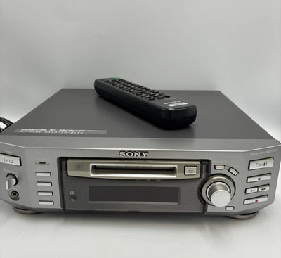 SONY MDS-S50 MD deck MDLP compatible TOSLINK Tested Used from JAPAN - 8349 - Image 1 of 4