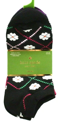 Kate Spade New York Mujer 3 Pares Calcetines No Show Talla Única ¡Nuevos! Nuevo con etiquetas Foto 1 de 2