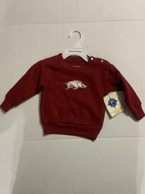 NCAAArkansas Razorbacks Coliseo Atletismo Sudadera Infantil 6-9 Meses Suéter Foto 1 de 4