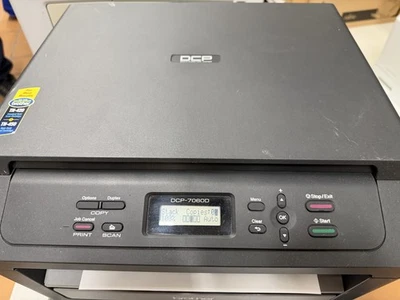 BROTHER DCP-7060D Laser Copier Printer 7060 Duplex Network-Almost100%Toner/Drum - Image 1 of 4