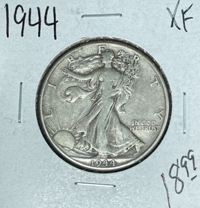 1944-P WALKING LIBERTY SILVER HALF DOLLAR~ XF ~NICE COIN~ - Picture 1 of 2