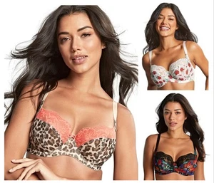 Panache Nina Bra Balcony Non Padded Underwired Supportive Womens Lingerie 10941 - Picture 1 of 28