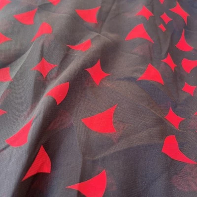 3 Meters Of Polyester Chiffon Fabric - Image 1 of 4