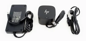 HP Thunderbolt 280W G4 Dock w/ 230W Power Cable - 4L1N6AV#ABA - Picture 1 of 4