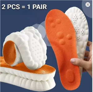 35-36 4D Massageschuhe Einlegesohlen superweiche Latex Sport Einlegesohle für Füße Laufen B - Bild 1 von 1