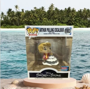 Funko Pop! Deluxe Disney The Sword In the Stone #1103 Arthur Pulling Excalibur - Imagen 1 de 2