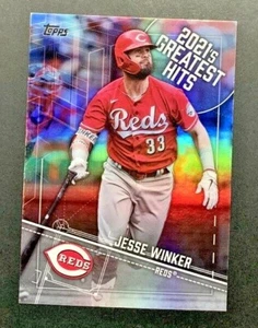 2022 Topps Series 1 - Jesse Winker #21GH-14 Cincinnati Reds - 2021 Greatest Hits - Picture 1 of 2