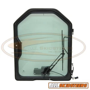 For Bobcat Skid Steer Door W Wiper glass S160 S175 S185 Front Enclosure Loader - Picture 1 of 1