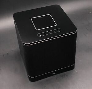 Arcam rCube Cube Bluetooth Enabled Wireless Speaker System Ipod Dock Black MINT