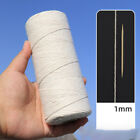 100M Natural Cotton Cord Rope Craft Macrame Twisted Rope Diy Weaving String