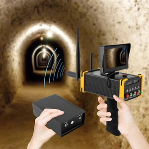 Detector de metales portátil profesional 99 m alcance 16 m profundidad oro detector de metales UE - Imagen 1 de 22