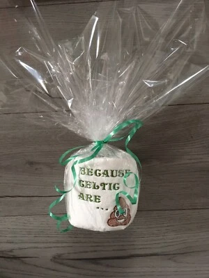 Novelty Toilet Roll Celtic Celts The Bhoys Football Dad Son Dad mum SECRET SANTA