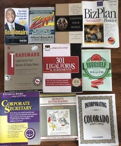 Buchpaket Menge ZEHN (10) GESCHÄFT & Selbstdisziplin/Hilfebücher - Bild 1 von 3