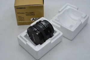 [MINT IN BOX] Cosina MC 20mm f 3.8 F/3.8 for Nikon Ai-s Lens #3455 - Picture 1 of 12