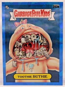 2022 Garbage Pail Kids Sapphire Toothie RUTHIE #203a - Picture 1 of 2