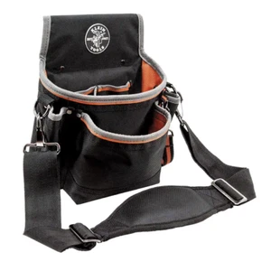 Klein Tools 15 Pocket Hand Tool Pouch Bag Storage Organizer Shoulder Strap Belt - Picture 1 of 12