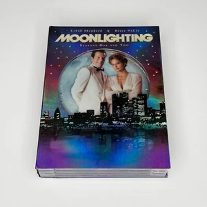 Moonlighting - Seasons 1 & 2 (DVD, 2005, 6-Disc Set) Bruce Willis w/ Insert OOP - Imagen 1 de 2
