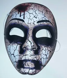 Forum Novelties Zombie Cracked Looking Half Face Mask - Picture 1 of 1