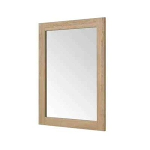 Glacier Bay Vanity Mirror 24"x32" Rectangular Framed Wall Mount in Weathered Tan - Picture 1 of 6
